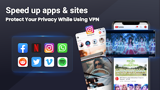 3X VPN - Smooth Browsing Mod应用截图第1张