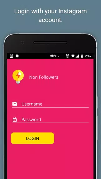 Non Followers for Instagram স্ক্রিনশট 0