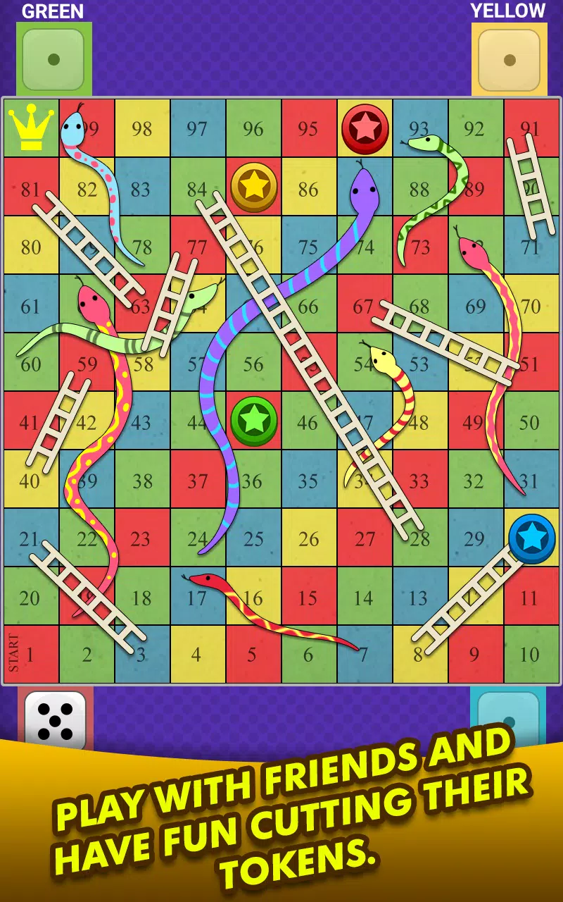 LUDO SaapSeedhi Snakes&Ladders Schermafbeelding 2