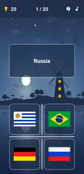 Flag quiz - Country flags应用截图第0张