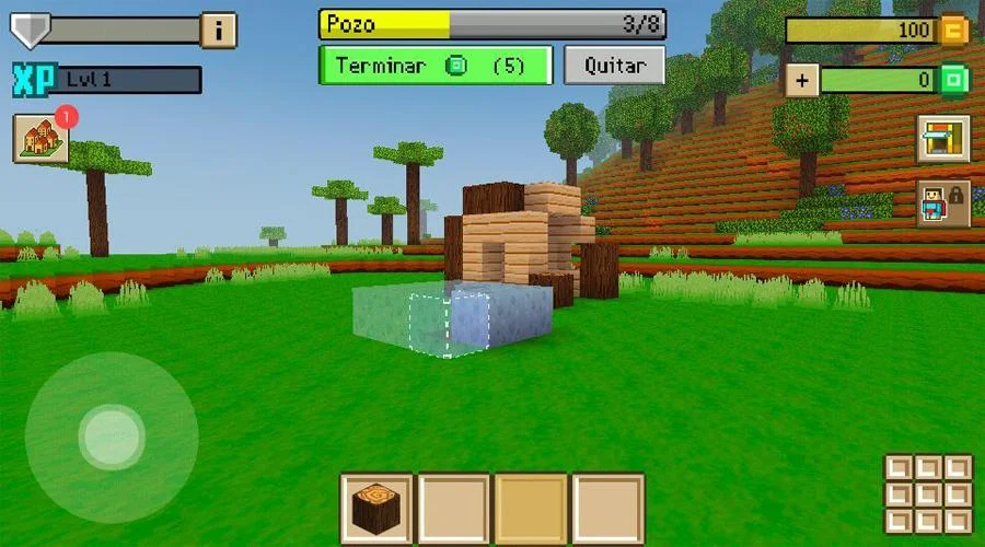 Block Craft 3D: Building and Crafting Tangkapan skrin 1