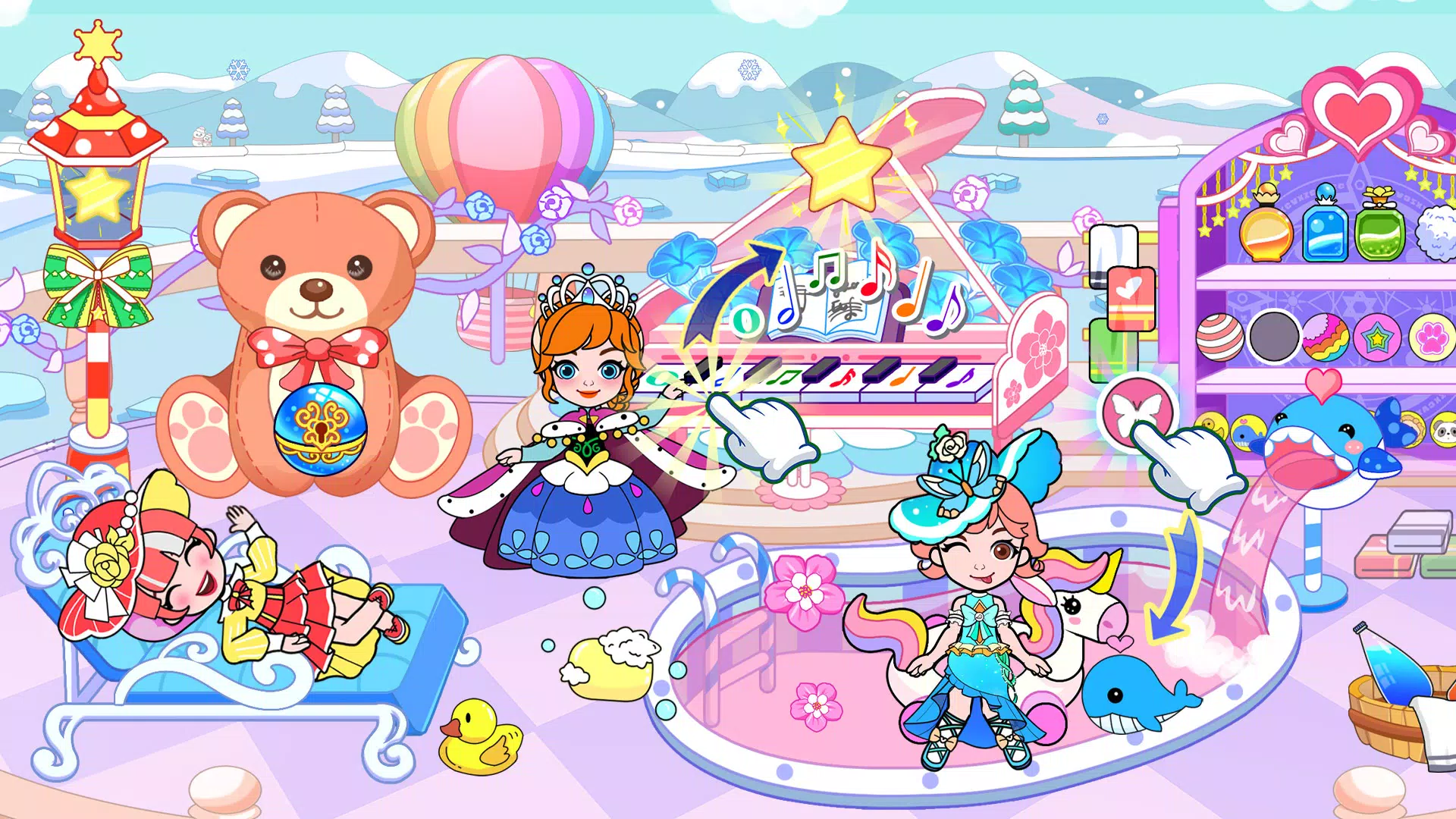 Ice Princess World Castle Life Zrzut ekranu 3