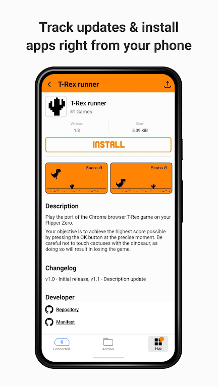 Flipper Mobile App Tangkapan skrin 2