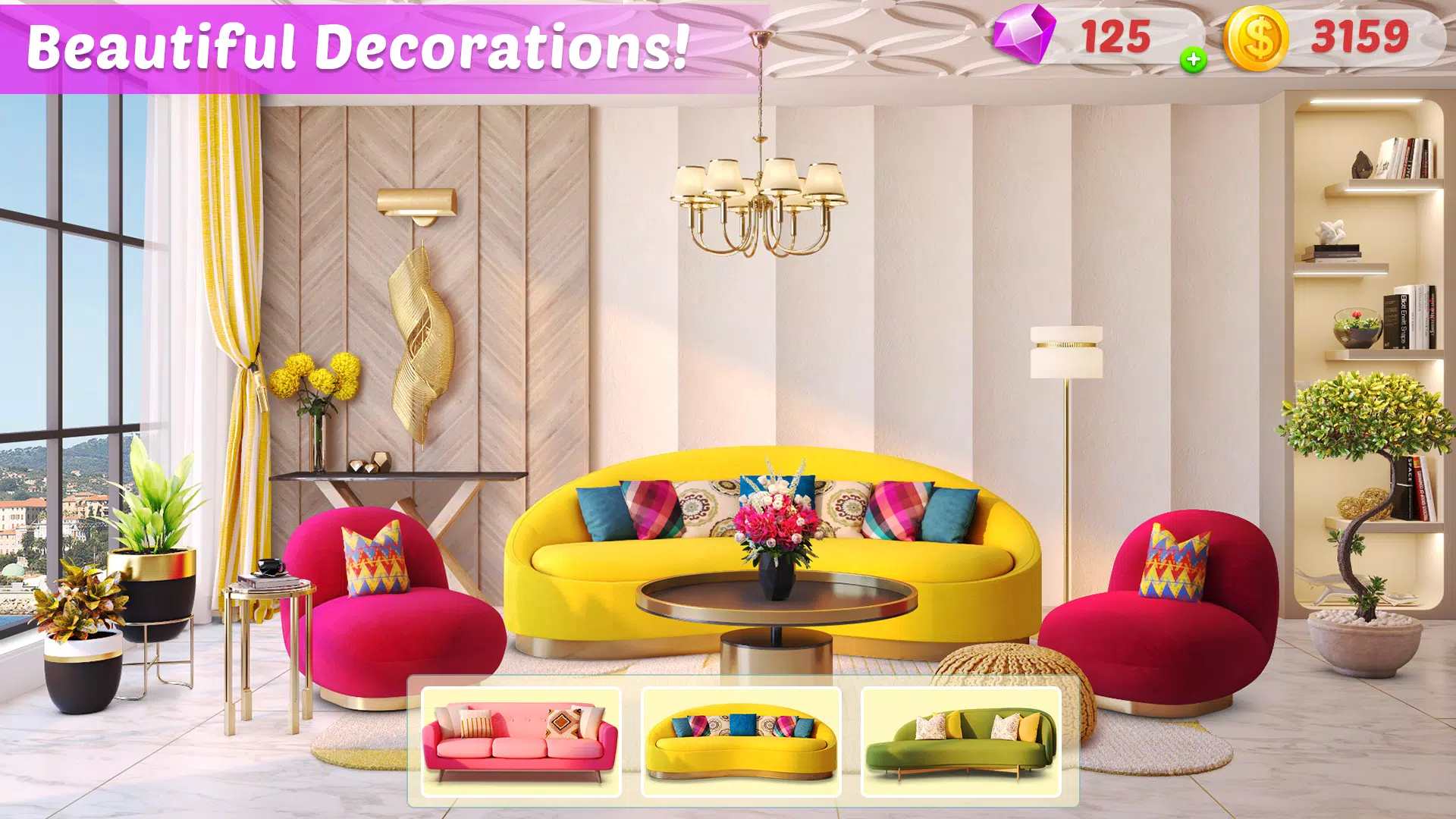 Redesign – My Home Design Game Ekran Görüntüsü 2