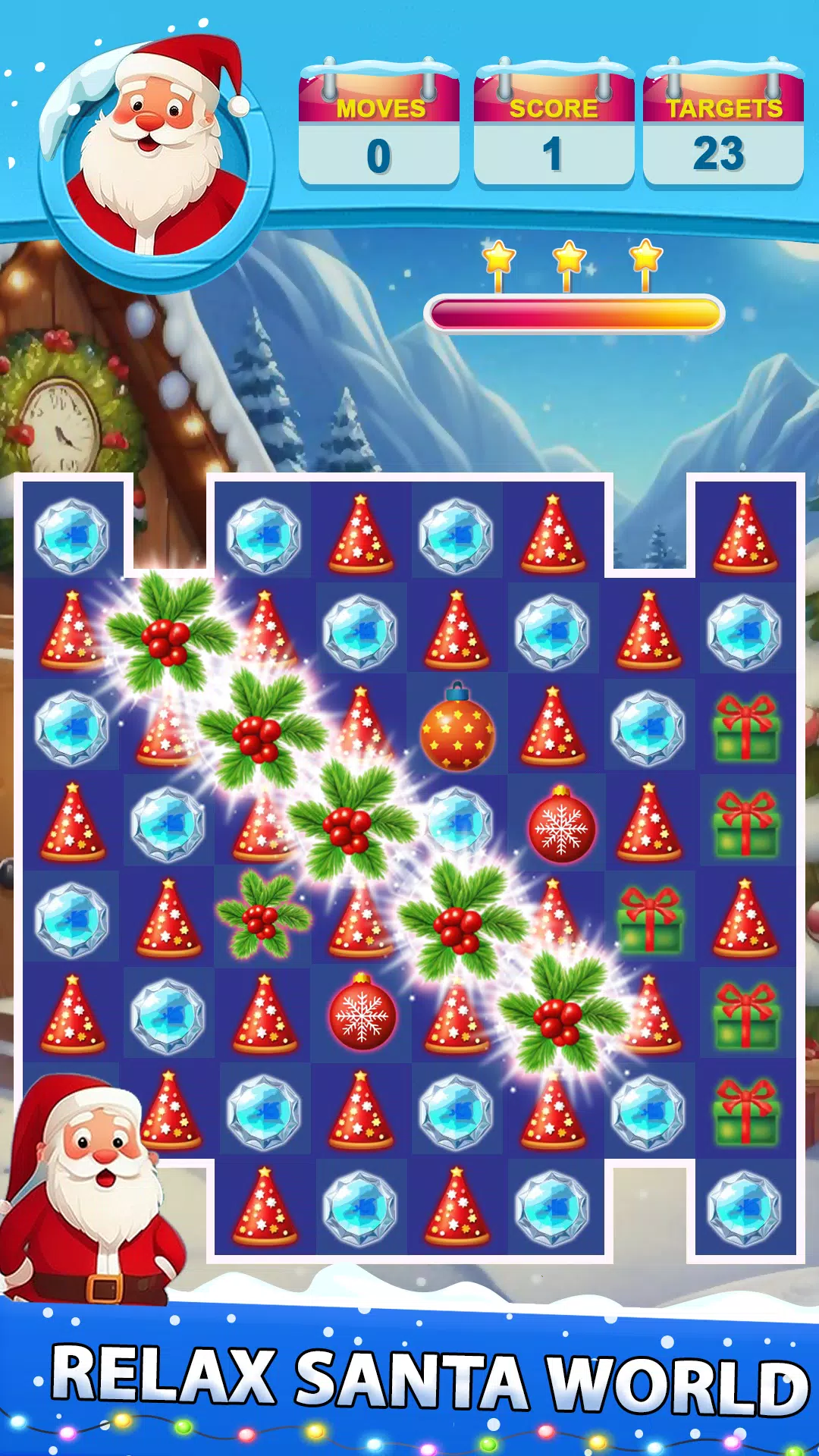 Santa Match Adventure 스크린샷 3