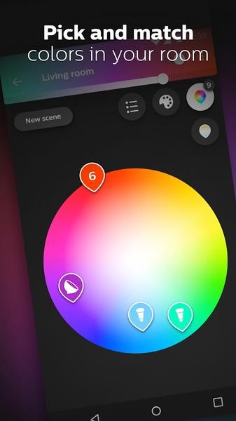 Philips Hue ဖန်သားပြင်ဓာတ်ပုံ 3