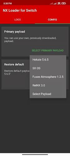 NX Payload Loader for Switch Ảnh chụp màn hình 0