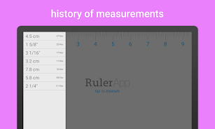 Schermata Ruler App: Measure centimeters 3