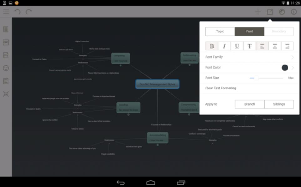 Mindomo স্ক্রিনশট 0