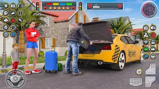 City Taxi Simulator Taxi games स्क्रीनशॉट 3