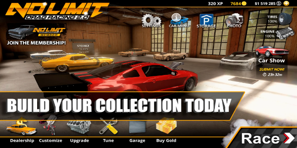 No Limit Drag Racing 2 스크린샷 0