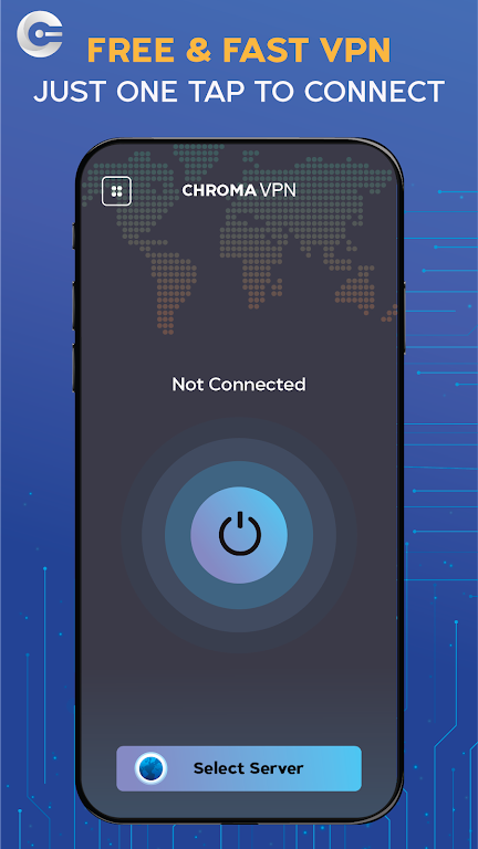 Chroma VPN Unblock Sites Proxy Zrzut ekranu 0