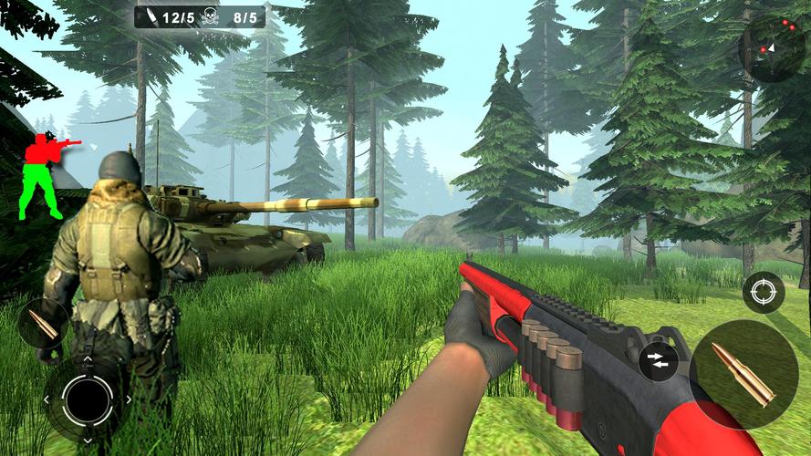 Commando Strike Offline Game Скриншот 2