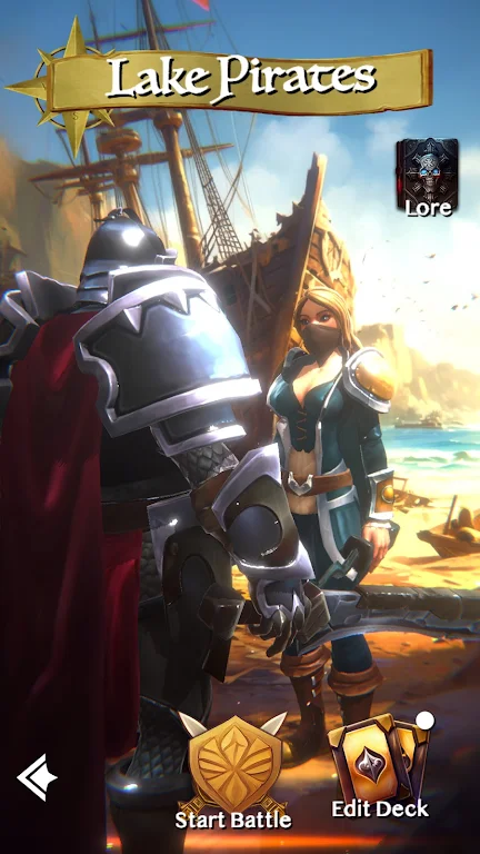 I Stand Alone: Roguelike CCG Screenshot 1