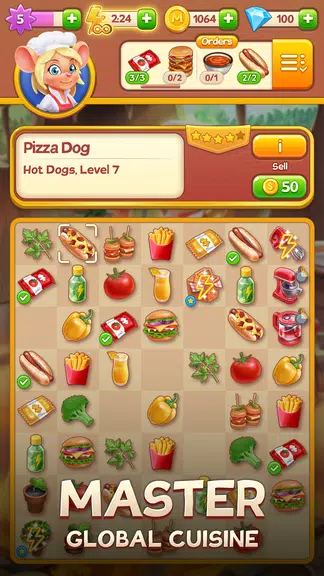 Merge Inn - Cafe Merge Game ဖန်သားပြင်ဓာတ်ပုံ 3