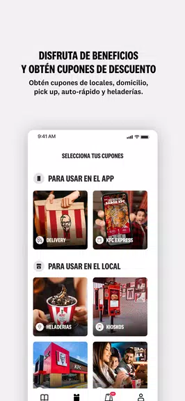 KFC APP - Ec, Co, Cl, Ar y Ve स्क्रीनशॉट 2