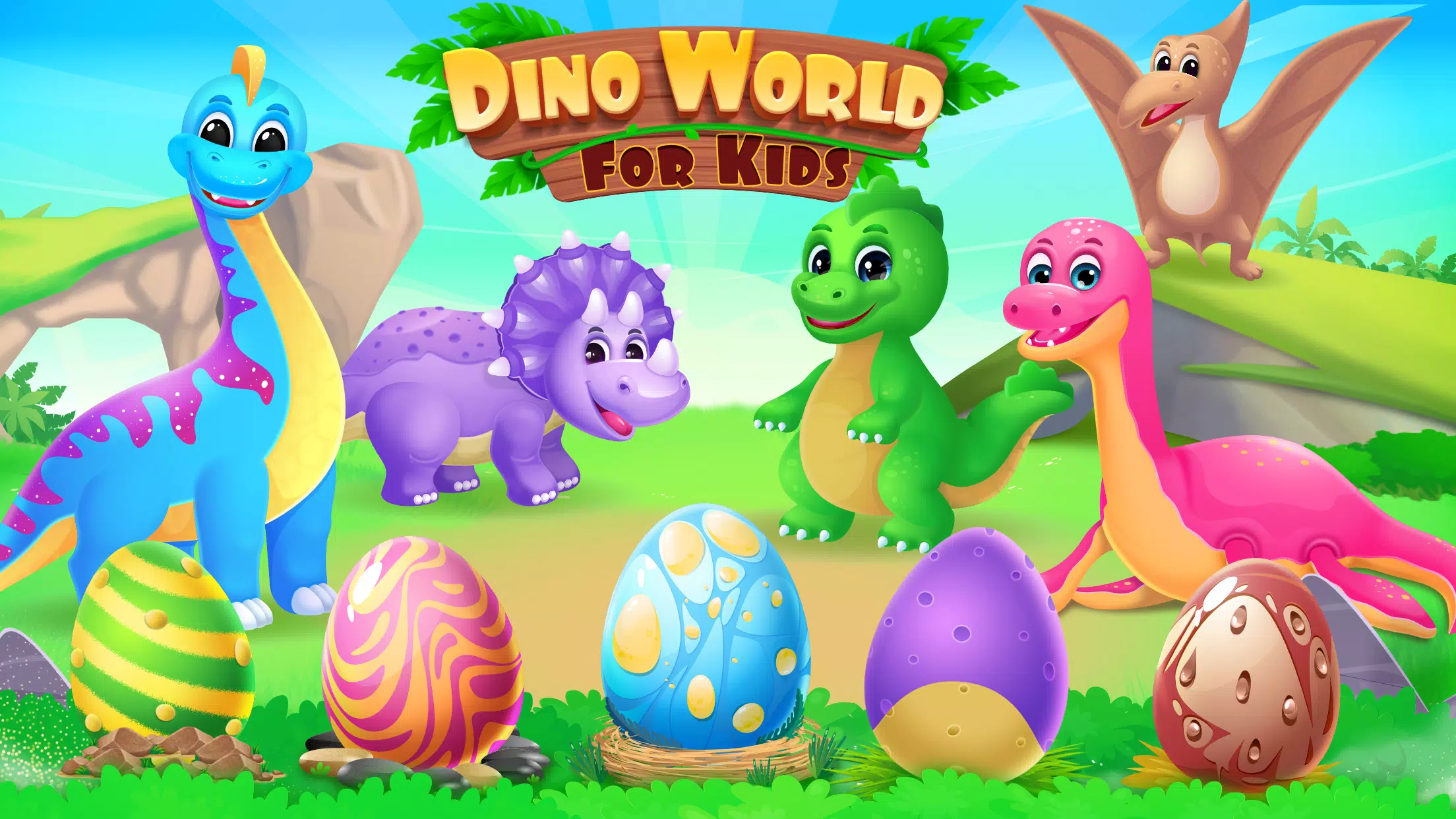 Dino World Jurassic for Kids スクリーンショット 0