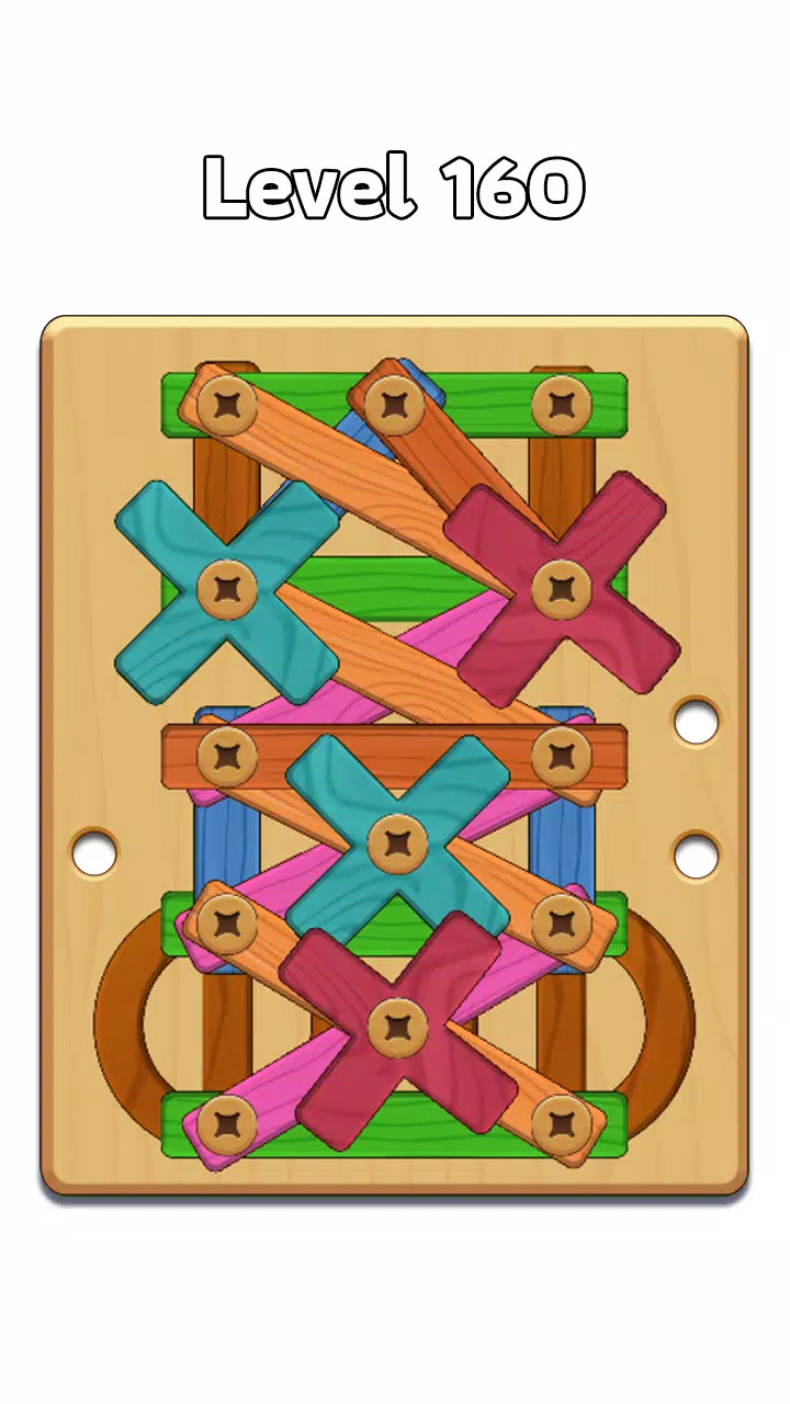 Wood Nuts & Bolt: Screw Puzzle 스크린샷 3