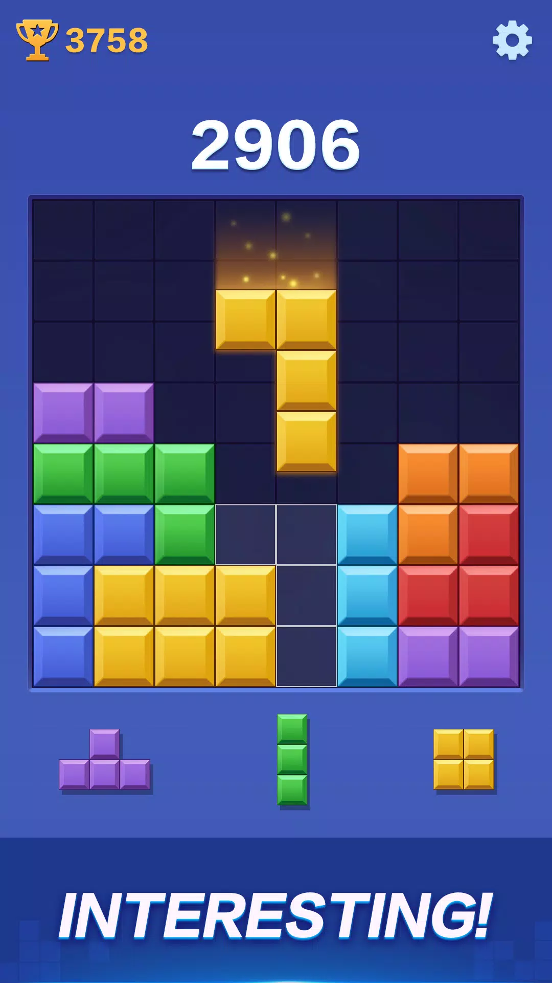 Block Rush - Block Puzzle Game 스크린샷 1