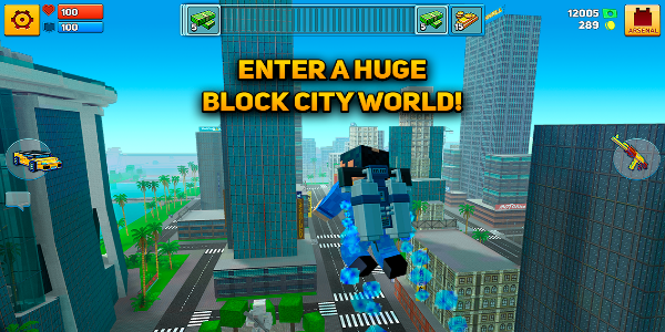 Block City Wars: Pixel Shooter应用截图第1张