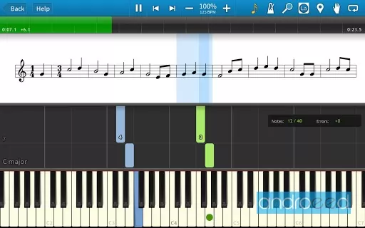 Schermata Synthesia 2