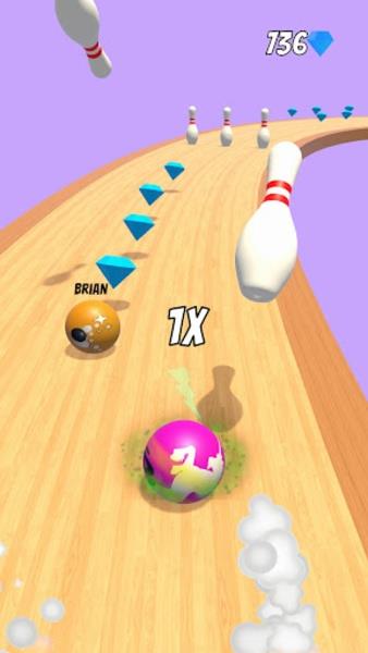 Bowling Rush Capture d'écran 2