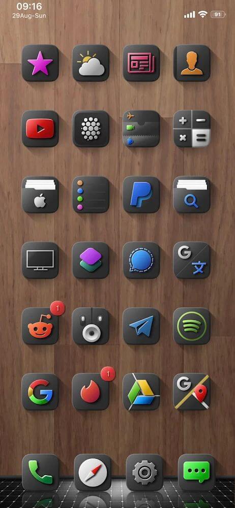 Shiiny Icon Pack Mod Tangkapan skrin 2