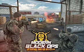 Modern Black Ops FPS Offline Captura de tela 3