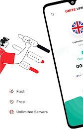 Unite VPN - Fast & Secure VPN スクリーンショット 0