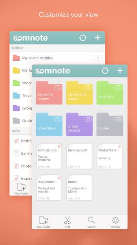 SomNote - Beautiful note app Schermafbeelding 0