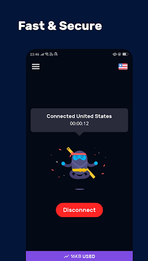 VPN9: Fast Secure VPN Ekran Görüntüsü 2