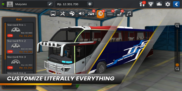 Bus Simulator Indonesia Mod Schermafbeelding 2