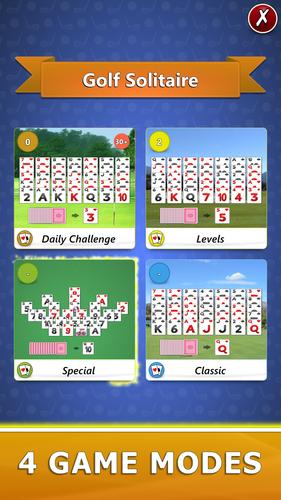 Golf Solitaire 스크린샷 1