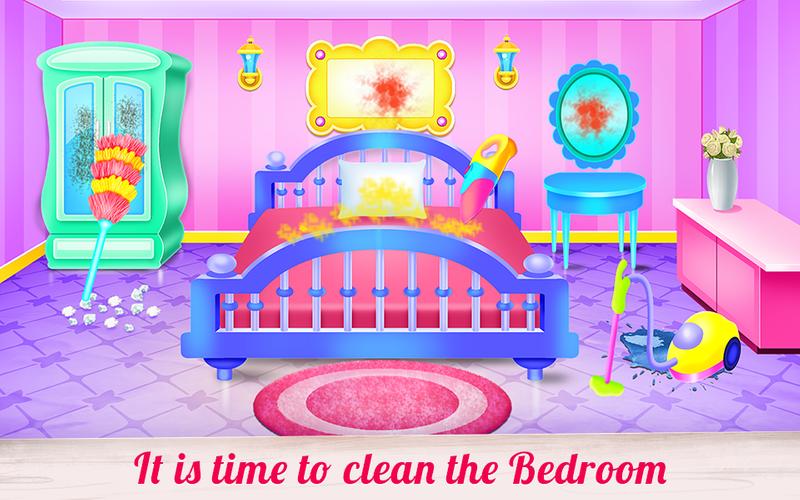 Doll House Cleaning Decoration ဖန်သားပြင်ဓာတ်ပုံ 0