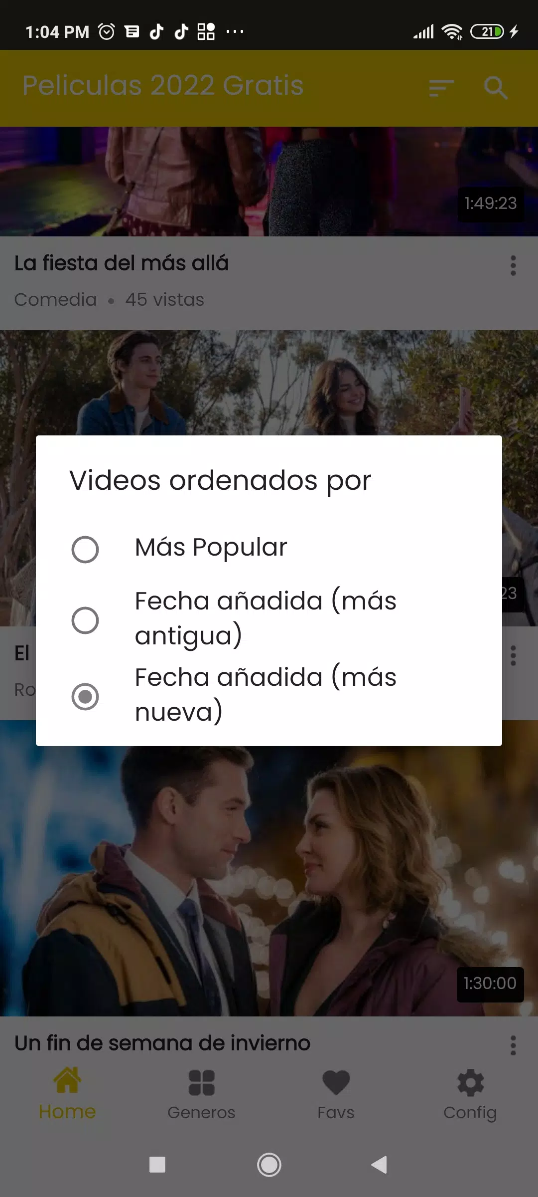 Pelismart Peliculas en Estreno应用截图第0张