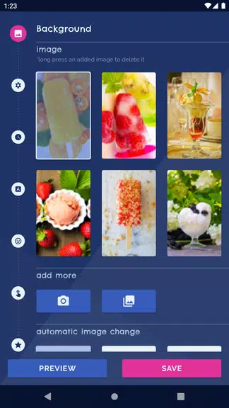 Ice Cream Live Wallpaper应用截图第0张