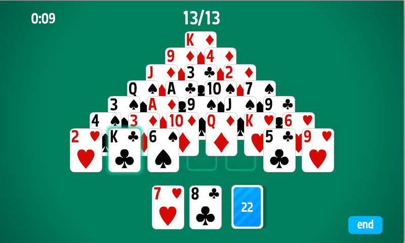 Pyramid Solitaire HD card game应用截图第1张