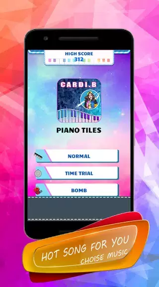 Cardi B - Piano Tiles Captura de tela 1