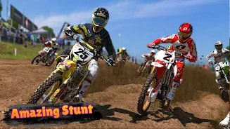 Motocross Stunt Bike Racing 3d ဖန်သားပြင်ဓာတ်ပုံ 0