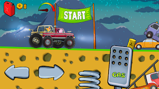 Schermata Kids Monster Truck Racing Game 0