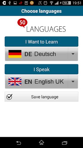 Learn German - 50 languages ဖန်သားပြင်ဓာတ်ပုံ 2