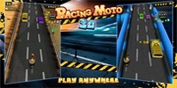 Racing Moto 3D 스크린샷 2