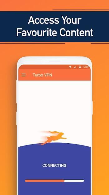 Turbo VPN Mod ဖန်သားပြင်ဓာတ်ပုံ 1