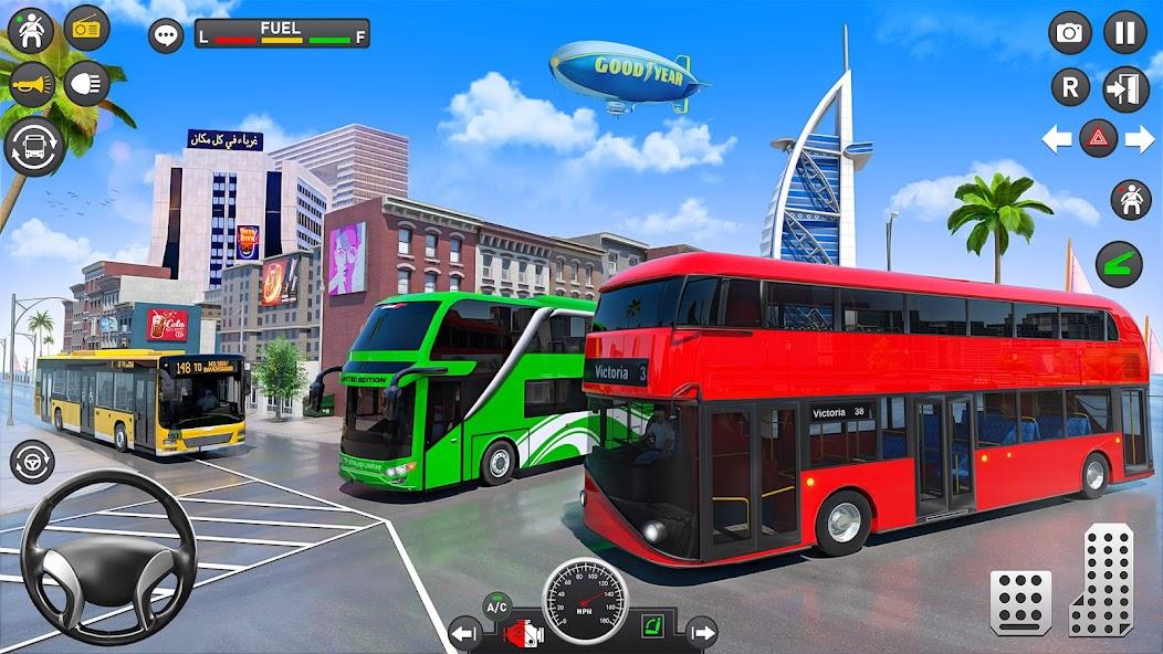 Coach Bus Simulator Games Mod Captura de tela 2