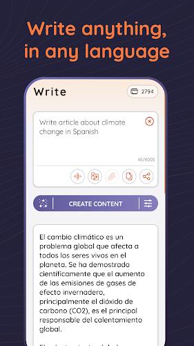 AI Chat & AI Writer - Genie ภาพหน้าจอ 3