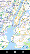 Map of New York offline Скриншот 0