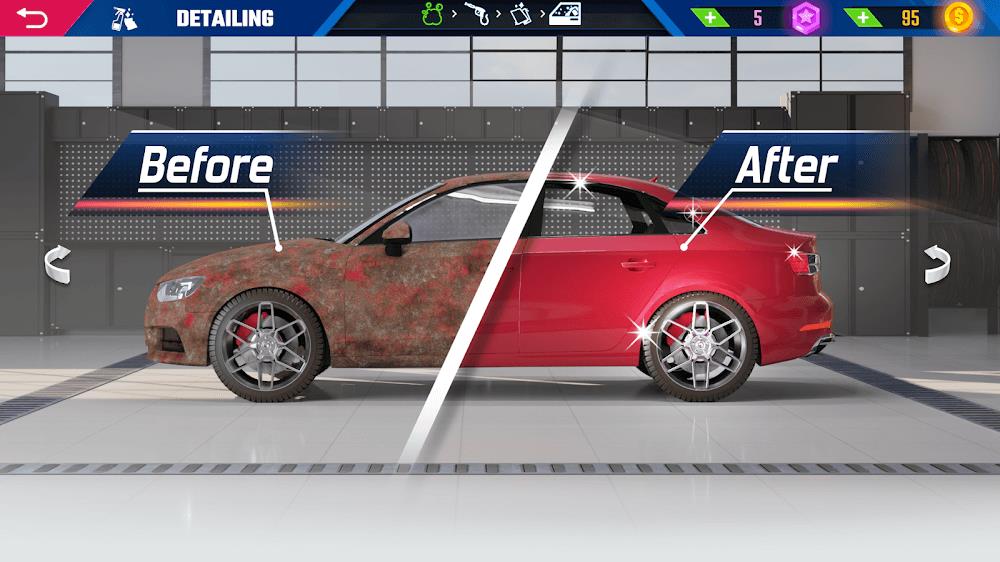 Car Detailing Simulator 2023 ဖန်သားပြင်ဓာတ်ပုံ 1