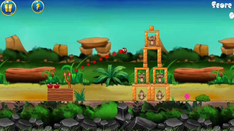 Angry Fruits Captura de pantalla 1