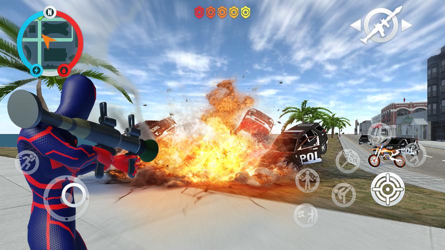 Gangster City: Hero vs Monster Скриншот 1