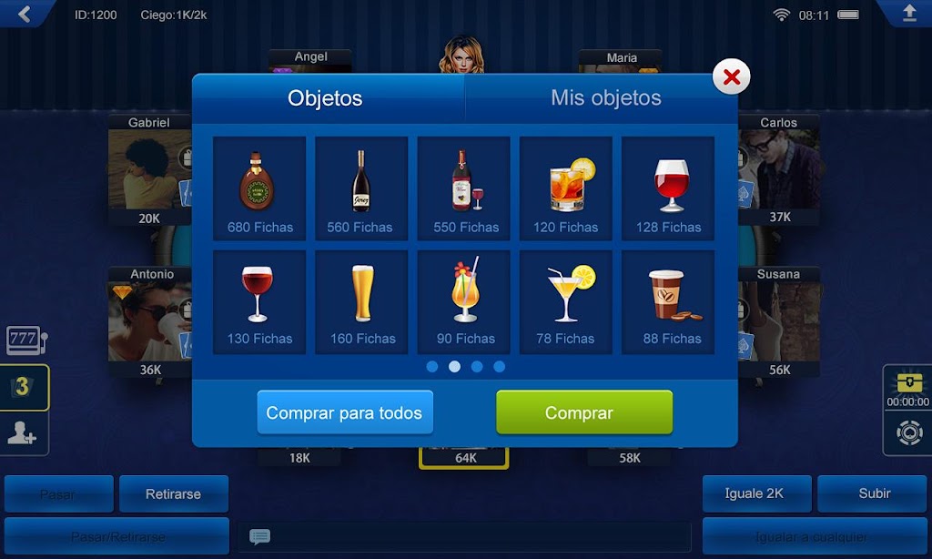 Poker Latino HD Zrzut ekranu 1